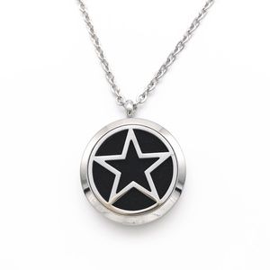 Texas Star Stainless Steel Essential Oil Pendant